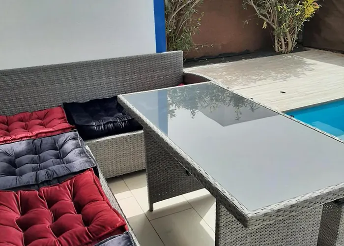 Dom wakacyjny Nala Meer- Bergblick, Solarbeheizter Pool, Ruhige Lage, Alles Zu Fuss Erreichbar